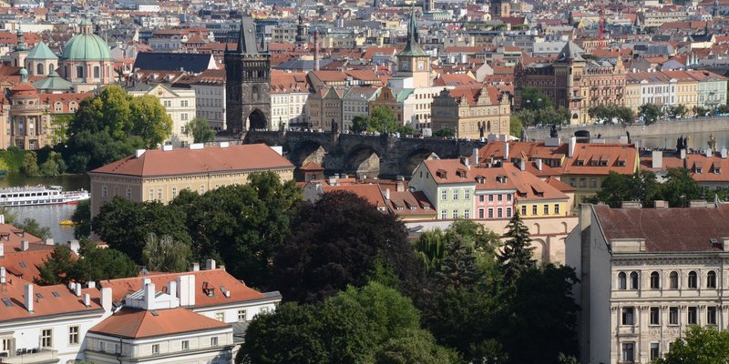 Photo placeholder for Prague's Charles Bridge