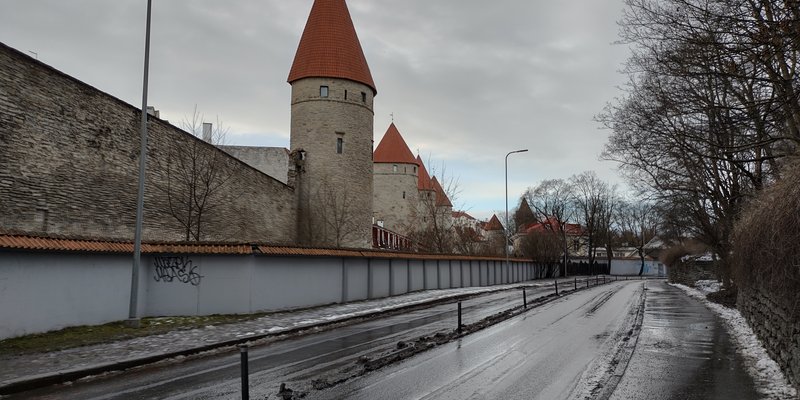 Photo placeholder for Tallinn medieval walls