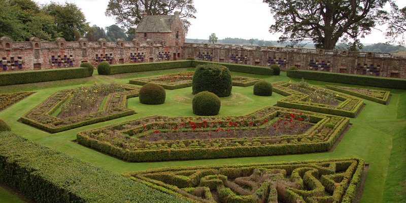 Edzell Castle and Arbroath